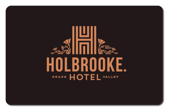 holbrooke logo on a dark background